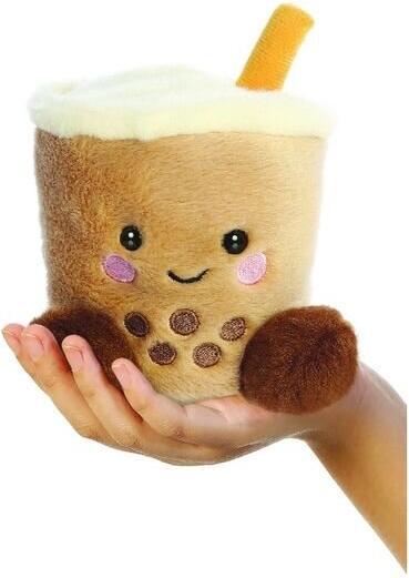 Actual product image Aurora World Palm Pals Miky Tea Boba (13 cm)