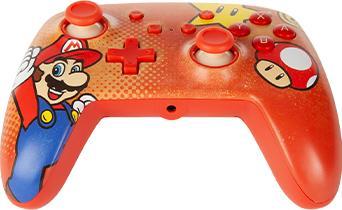 Produktbild PowerA Enhanced Wired Switch Controller Mario Vintage (Switch)