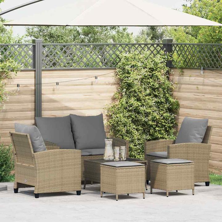 Actual product image vidaXL Garten Sofagarnitur