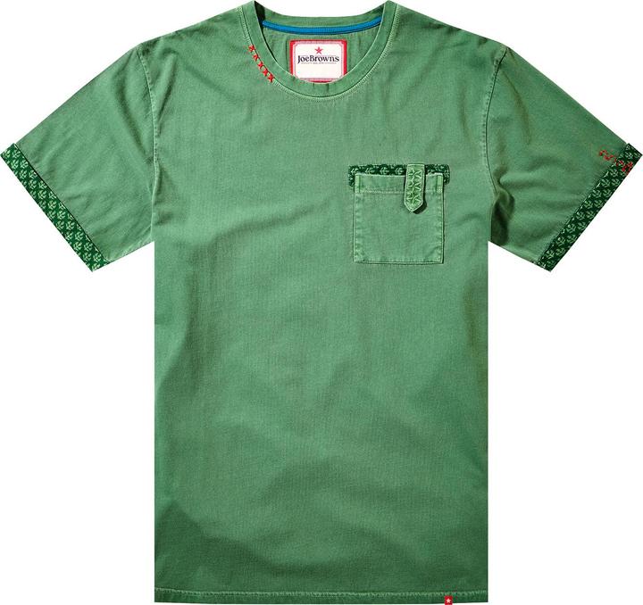 Immagine prodotto Joe Browns Contrast Stitch Short Sleeve T-Shirt (XXL)