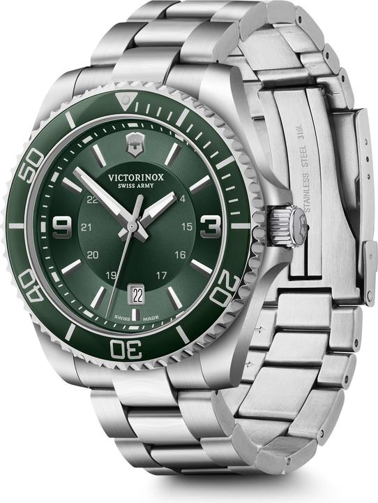 Image du produit Victorinox Montre Maverick cadran vert (Chronographe, 43 mm)