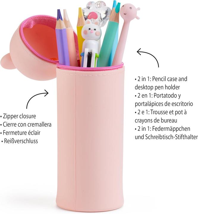 Actual product image Miquelrius Back 2 Fun Pencil Case Hamster