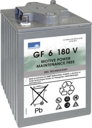 Exide Dryfit Traction Block GF 06 180 V Lead Battery with A-Pole 6V, 180000mAh (6 V, 180 Ah)
