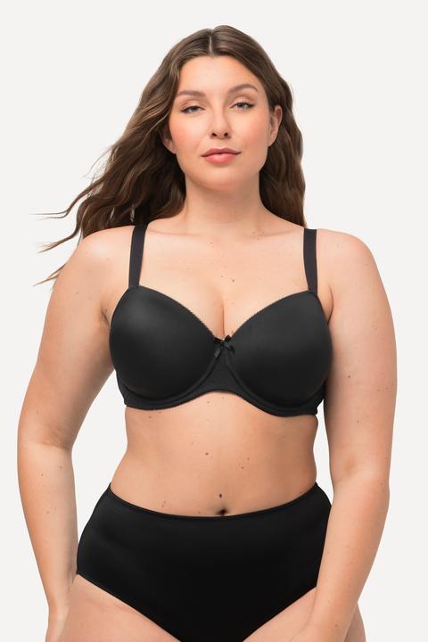 Image du produit Ulla Popken Damen grosse Grössen Bügel-BH, Softschale, Cup B-E schwarz 105E 697144100-105E (105 E)