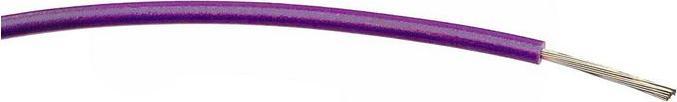 Produktbild RS PRO Einzeladerleitung 0,75 mm² 100m Violett PVC (100 m)