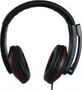 Produktbild Esperanza EH118 Kopfhörer & Headset Kabelgebunden Kopfband Anrufe/Musik Schwarz Rot (Kabelgebunden)