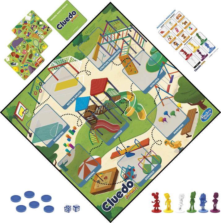 Produktbild Hasbro Gaming Cluedo Junior (Italienisch)