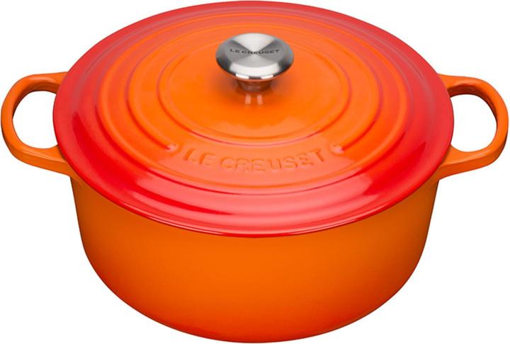 Produktbild Le Creuset Signature (28 cm, Bräter + Schmortopf, Gusseisen)