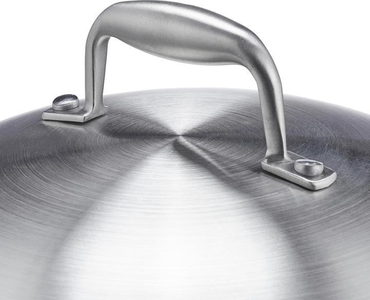 Produktbild Relaxdays Wok (Wok Pfanne, Edelstahl, 32 x 23 cm)