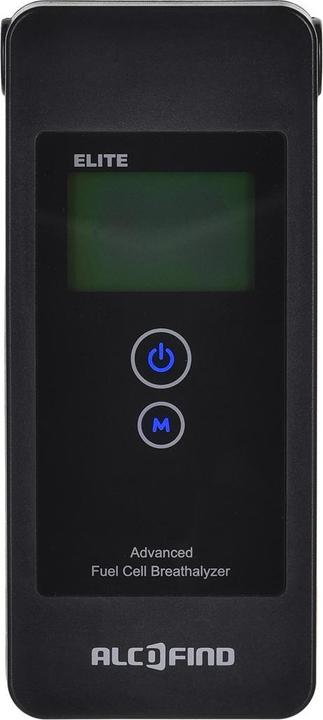 Produktbild Hi-tech medical ALCOFIND ELITE breathalyser Black Platinum electrochemical sensor Built-in display
