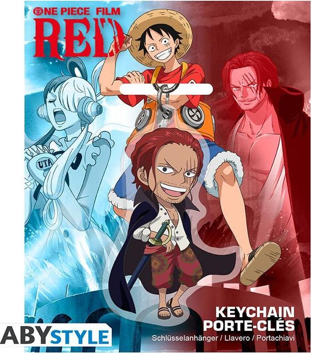 Immagine prodotto ABYstyle ONE PIECE: RED - Acryl Keychain - Shanks X4
