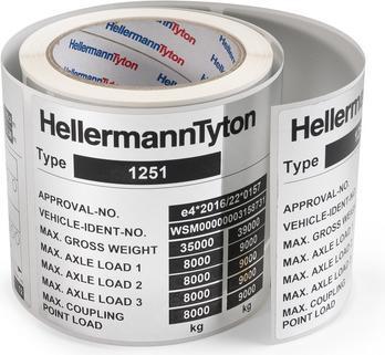 Actual product image HellermannTyton HELLERMANN TAG101-160T1-SET-125