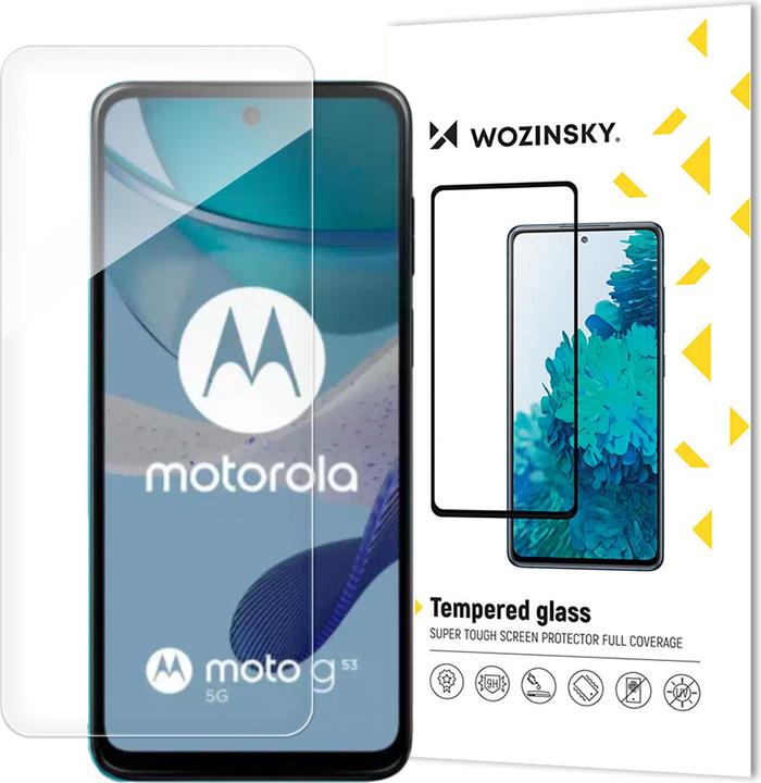 Actual product image Wozinsky Tempered Glass for Motorola G53 (Motorola Moto G53)