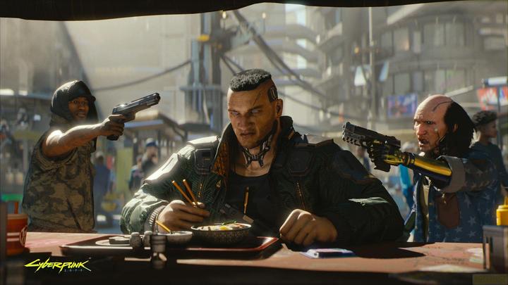 Actual product image Cyberpunk 2077 - Day One Edition (PS4, DE, FR, IT)