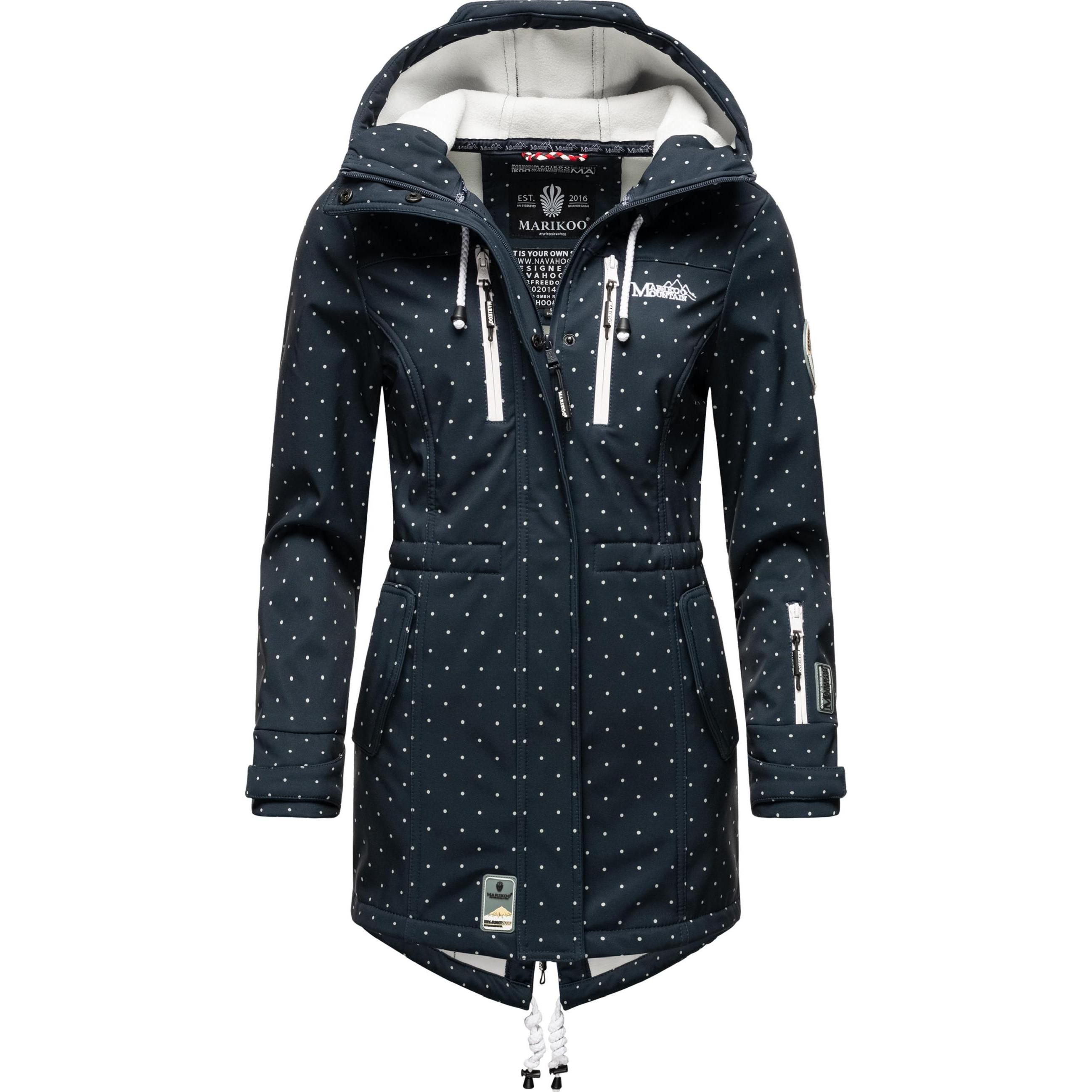 Marikoo, Damen, Jacke, Zimtzicke (M), Blau, M