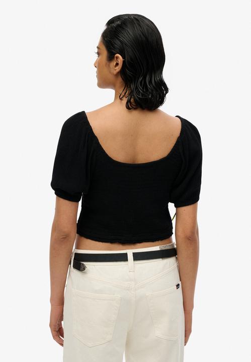 Immagine prodotto Superdry Gesmoktes Oberteil aus Webstoff (XL)