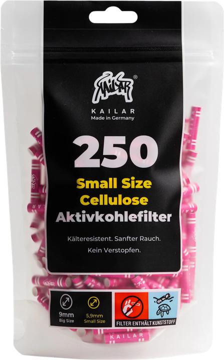 Kailar 250 Filtro al carbone attivo ibrido Slim in cellulosa - rosa