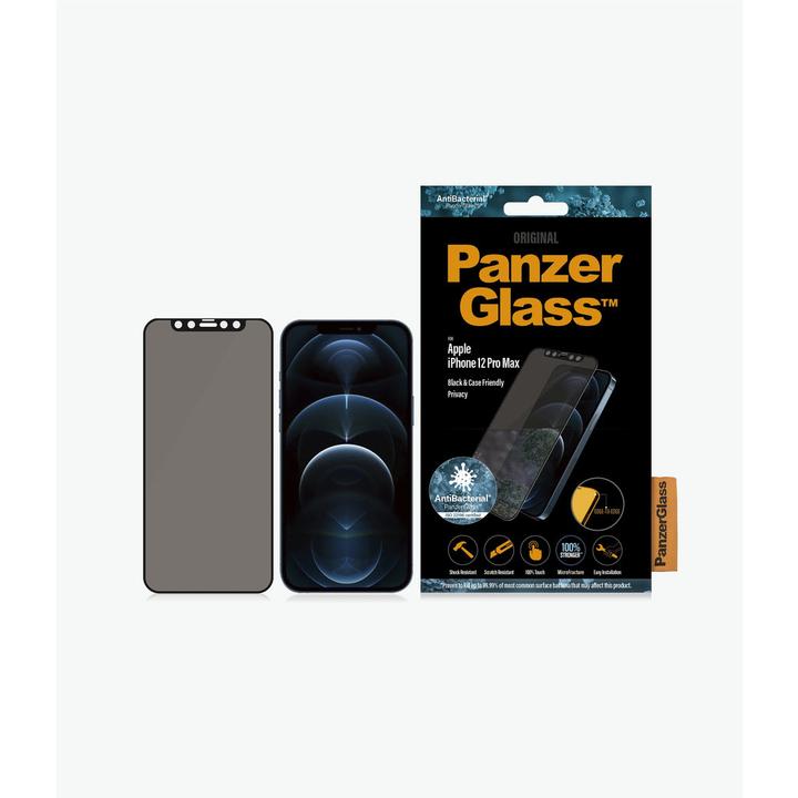 Immagine prodotto PanzerGlass Caso amichevole sulla privacy (1 pz., Apple iPhone 12 Pro Max)