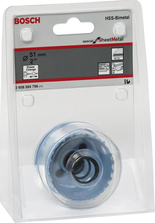 Actual product image Bosch Professional Zubehör Hole saw 51 mm Accessories 260 (51 mm)