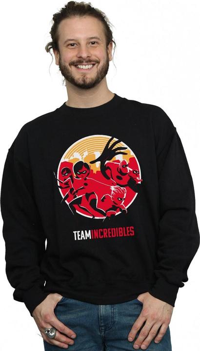 Actual product image Disney Mens Incredibles 2 Team Incredibles Sweatshirt (S)