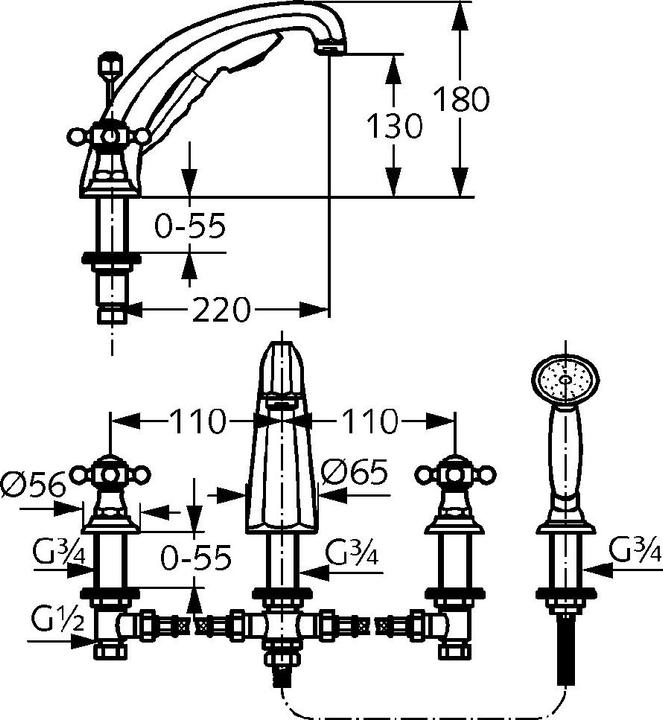 Produktbild Kludi Adlon 515240520