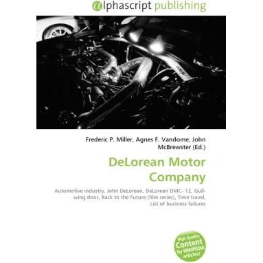 DeLorean Motor Company, Fachbücher