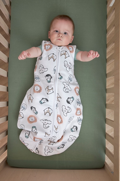 Actual product image Meyco Sleeping bag jersey padded 98 cm Animal (98 cm)