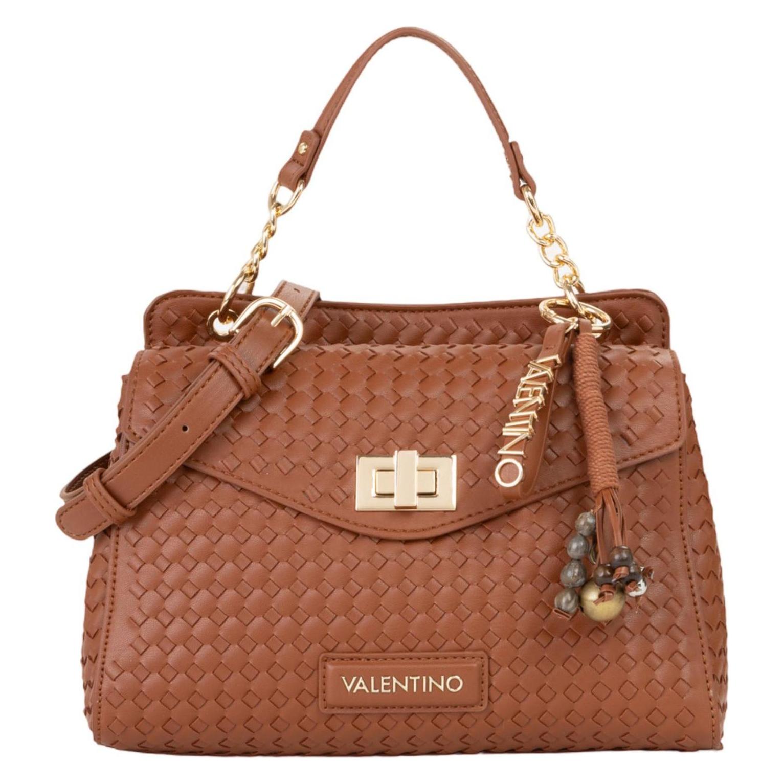 Valentino, Damen, Handtasche, Gea Satchel Bag, Braun