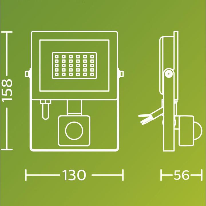 Immagine prodotto Philips Outdoor Flutlicht Lois (1800 lm, IP65)