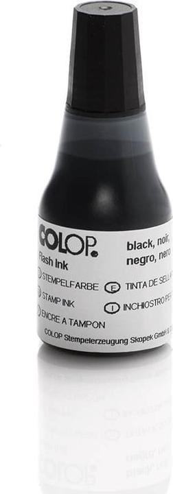 Actual product image Colop 146986 Stamping ink for flash stamp black 25 ml