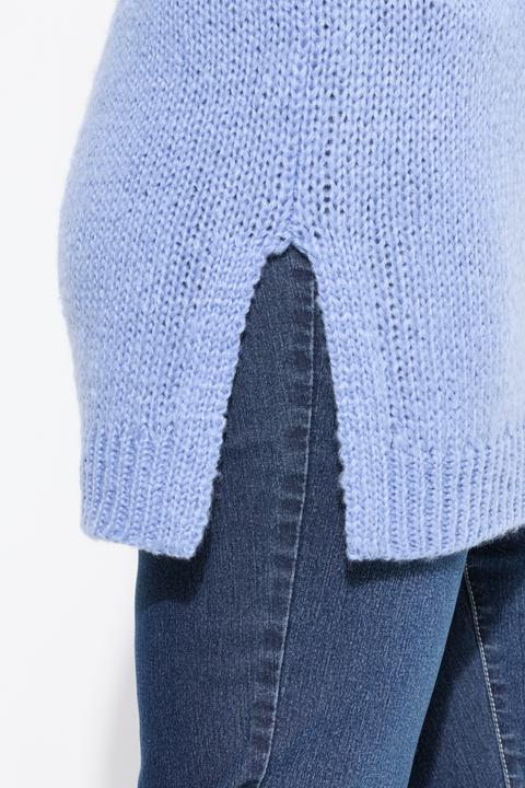 Produktbild Miamoda Pullover, Classic Fit, Grobstrick, Ausschnitt mit Spitze (56)