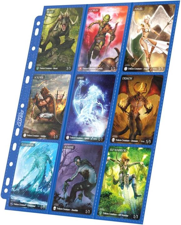 Actual product image Ultimate Guard UGD010406 - 18-Pocket Side-Loading Pages (10), blau