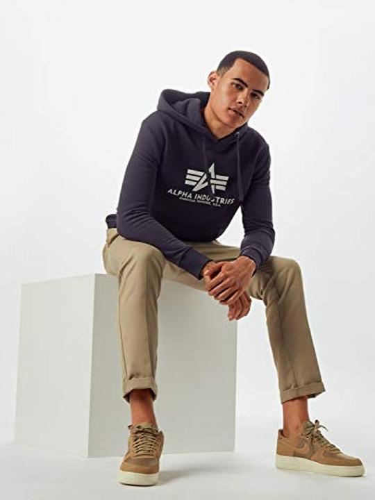 Produktbild Alpha Industries Felpa con Cappuccio (XS)