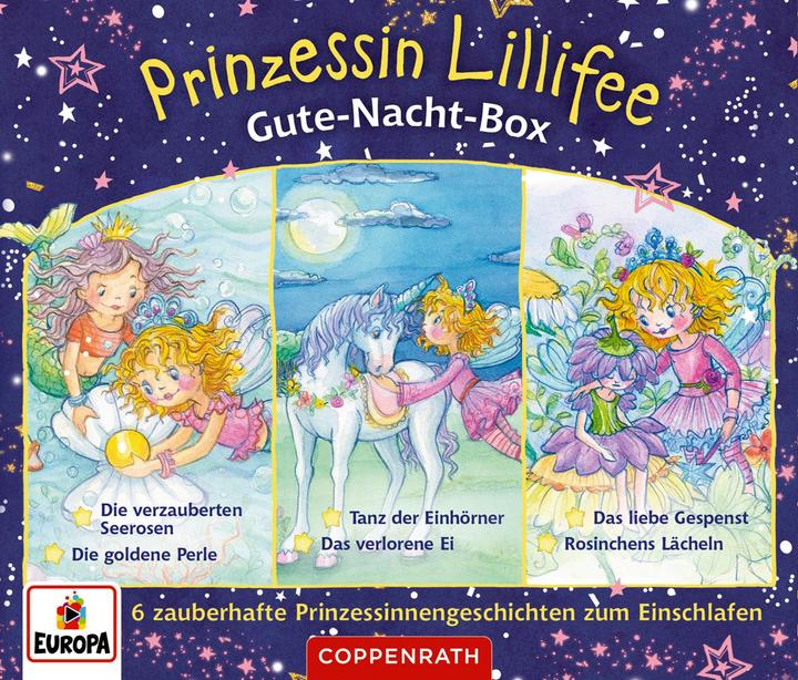Immagine prodotto CD Radio play: La principessa Lillifee - La scatola della buonanotte (3 CD) (Monika Finsterbush, Tedesco)