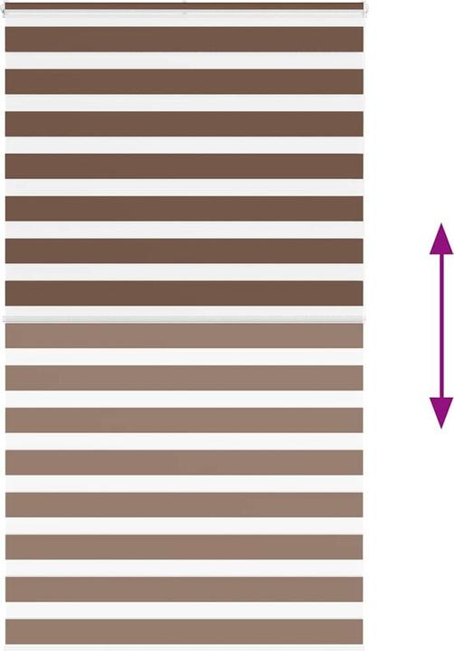 Produktbild vidaXL Zebra-Jalousie (135 x 200 cm)
