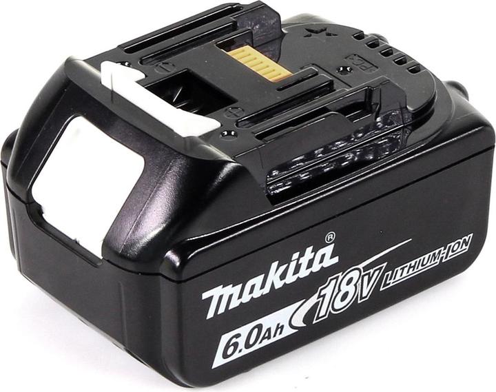 Produktbild Makita DCL 180 G1 W 18 V Li-Ion Akku-Staubsauger Weiss + 1 x 6,0 Ah Akku - ohne Ladegerät