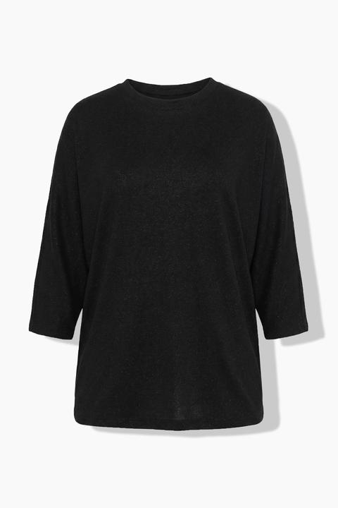 Produktbild Miamoda Pullover, Rhomben-Struktur, Glitzereffekt, Stehkragen (58, 60)