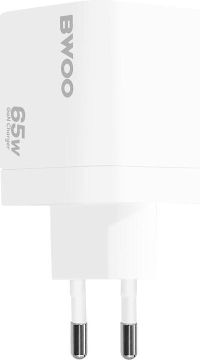 Produktbild Bwoo Schneller 65W GaN TRAVEL CHARGER CDA147 2 xUSB-C, 1 x USB-A (65 W, 3 Ports)