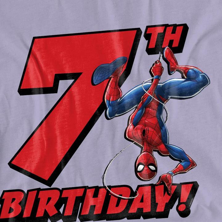 Produktbild Spiderman TShirt 7. Geburtstag (122)
