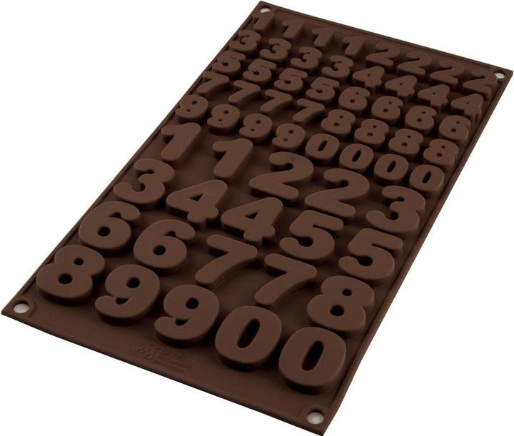 Produktbild Silikomart Sf 174 Choco 123 Silicone Mould