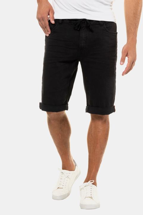 Actual product image JP1880 Denim Bermuda Knit Cotton Stretch Shorts (54)