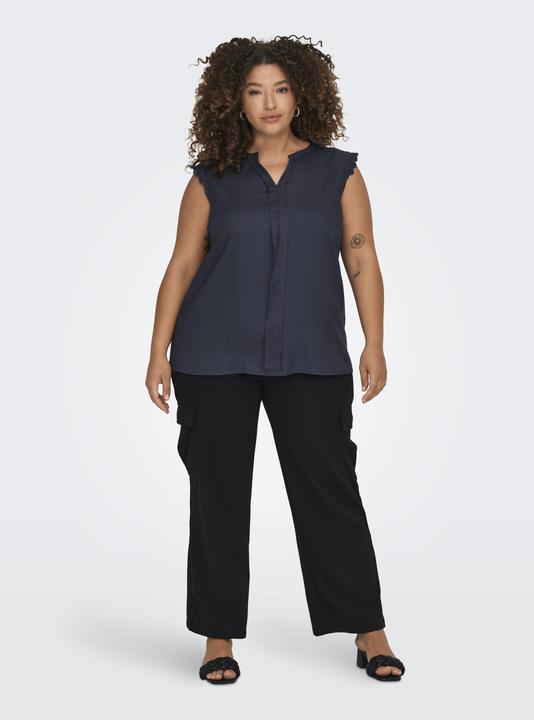 Actual product image Only Loose Curvy Top without Sleeves (48)
