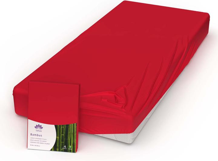 Actual product image Lotus Bettwaren Bamboo fitted sheet (140 x 200 cm)