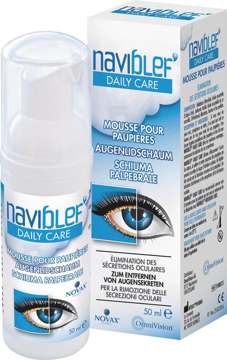 Produktbild Naviblef Daily Care Augenlidschaum (Augenpflege Gel, 50 ml, Tag)