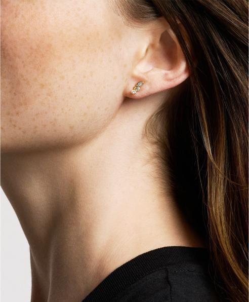 Immagine prodotto Fossil Ellis Ohrstecker (Ottone, Metallo con rivestimento in oro IP)