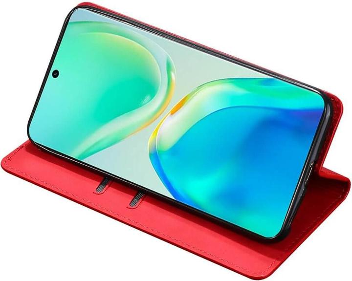 Actual product image Cover-Discount OPPO A57s - Stand Flip Case Cover red (Oppo A57s)