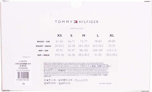 Productafbeelding Tommy Hilfiger Dames bikinislip in een 3-pack (XS)