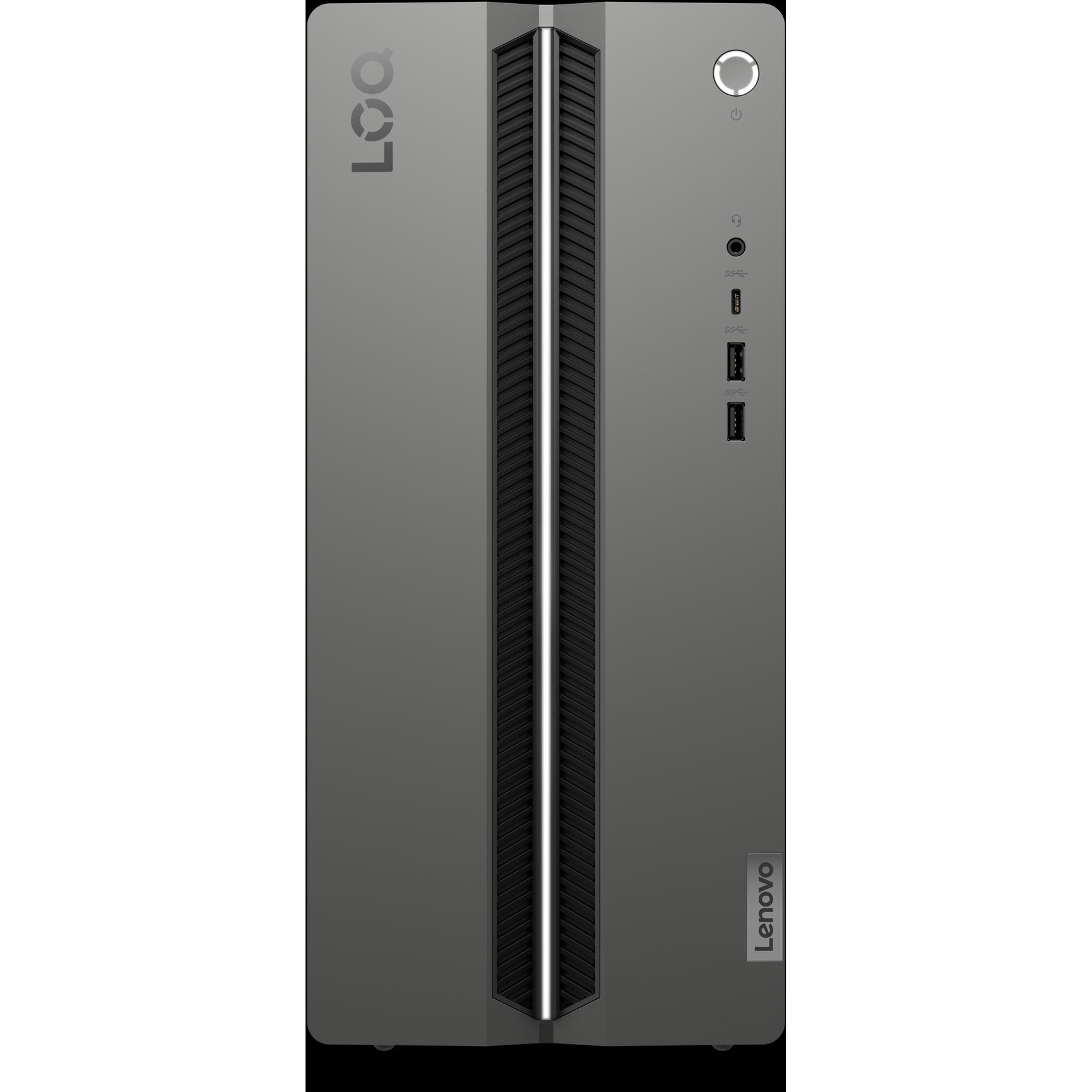 Lenovo LOQ Tower 17IRR9 (Intel Core i5-14400F, 16 GB, 512 GB, GeForce RTX 4060), PC, Schwarz