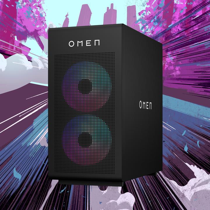 Actual product image HP OMEN 35L Gaming Desktop GT16-0008ny PC (AMD Ryzen 7 8700G, 16 GB, GeForce RTX 4070 Super)