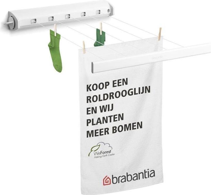Actual product image Brabantia Pull-out clotheslines (22 m)